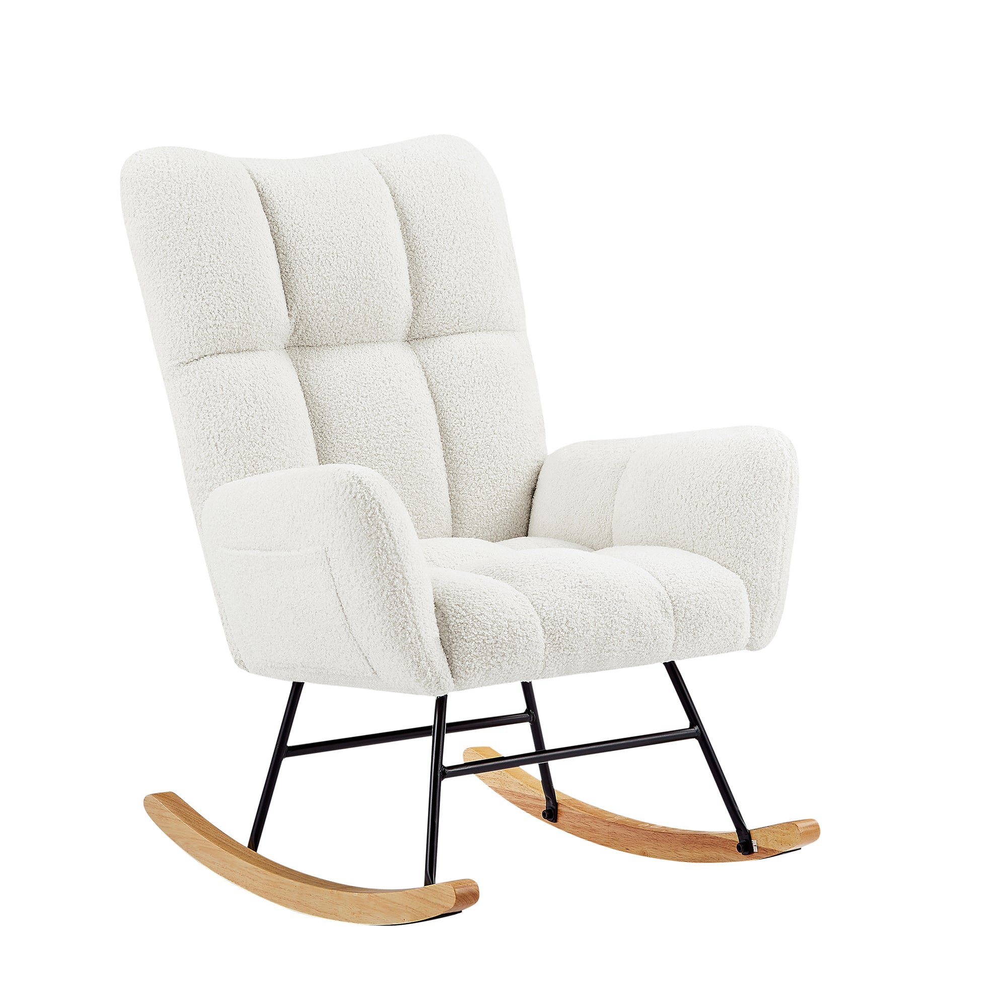 Teddy Rocking Chair - Off White