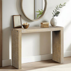 Modern Wood finish 54" Console Table