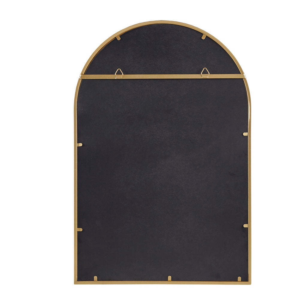 Gold Arched Wall Mirror