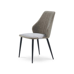 Set of 2 - Grey Dining Chairs