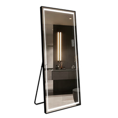 LED Mirror Full Length Mirror with Lights Wide Standing