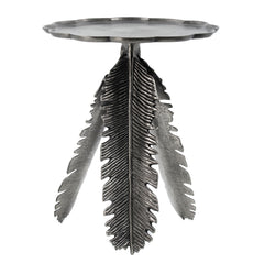 Leaf Side Table - Silver