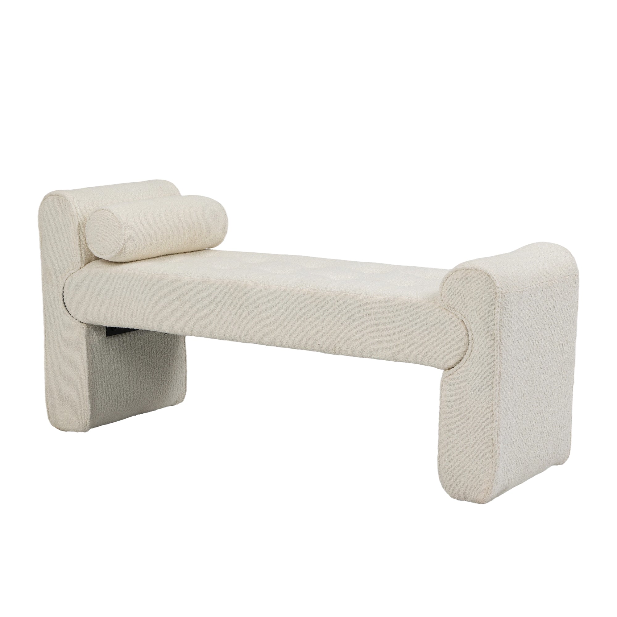 Modern Ottoman Bench - Beige