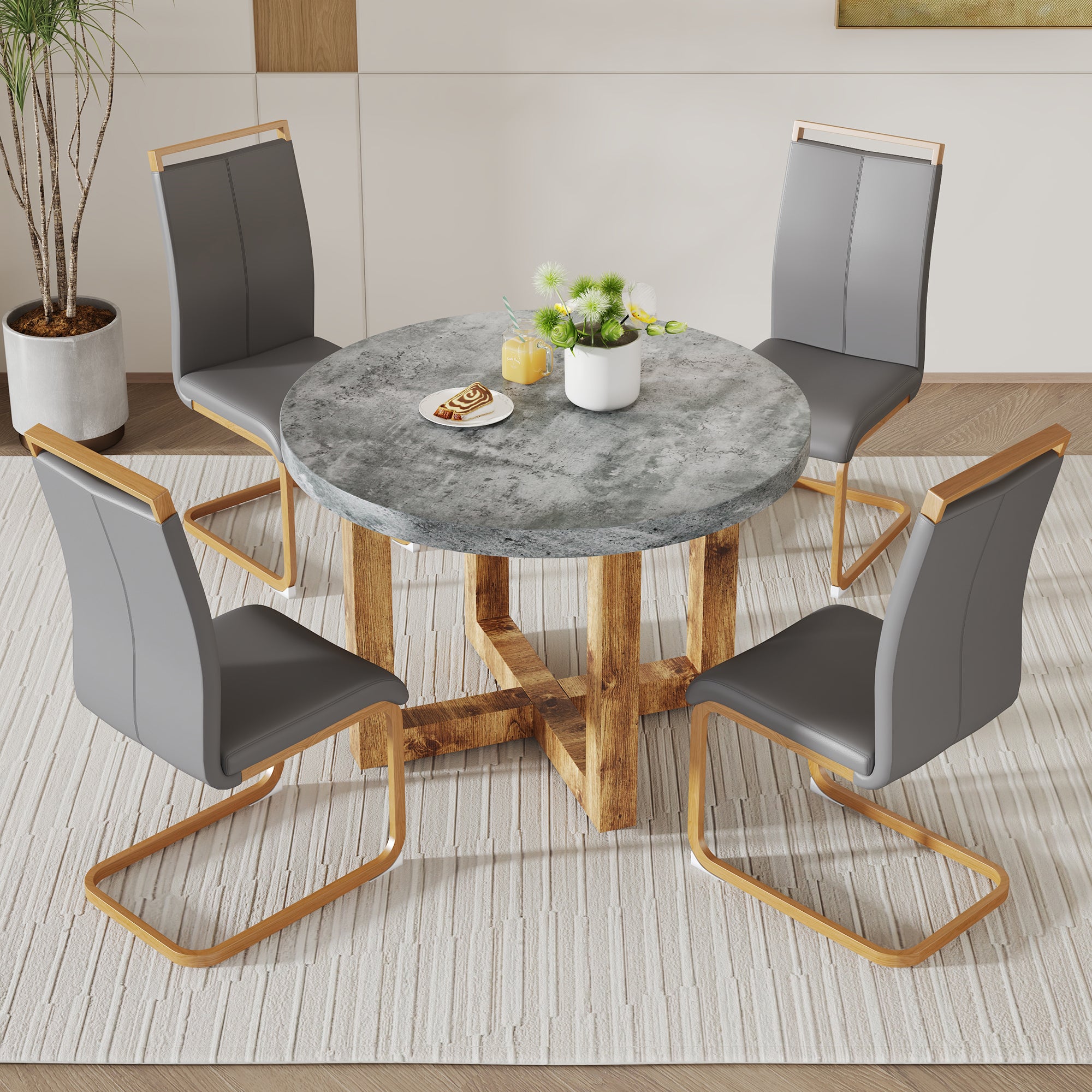 Modern/Rustic Design Dining Table (no chairs included) 30"H