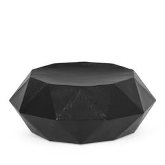 Polygonal Coffee Table - Black