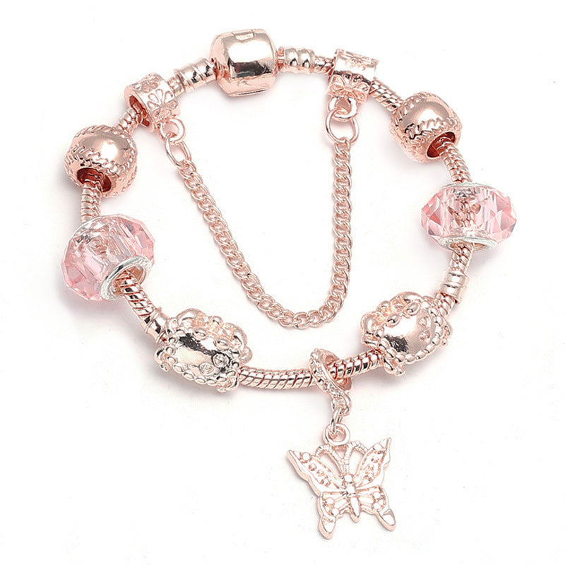 Fashion Love Rose Gold Bracelet Women's Jewelry