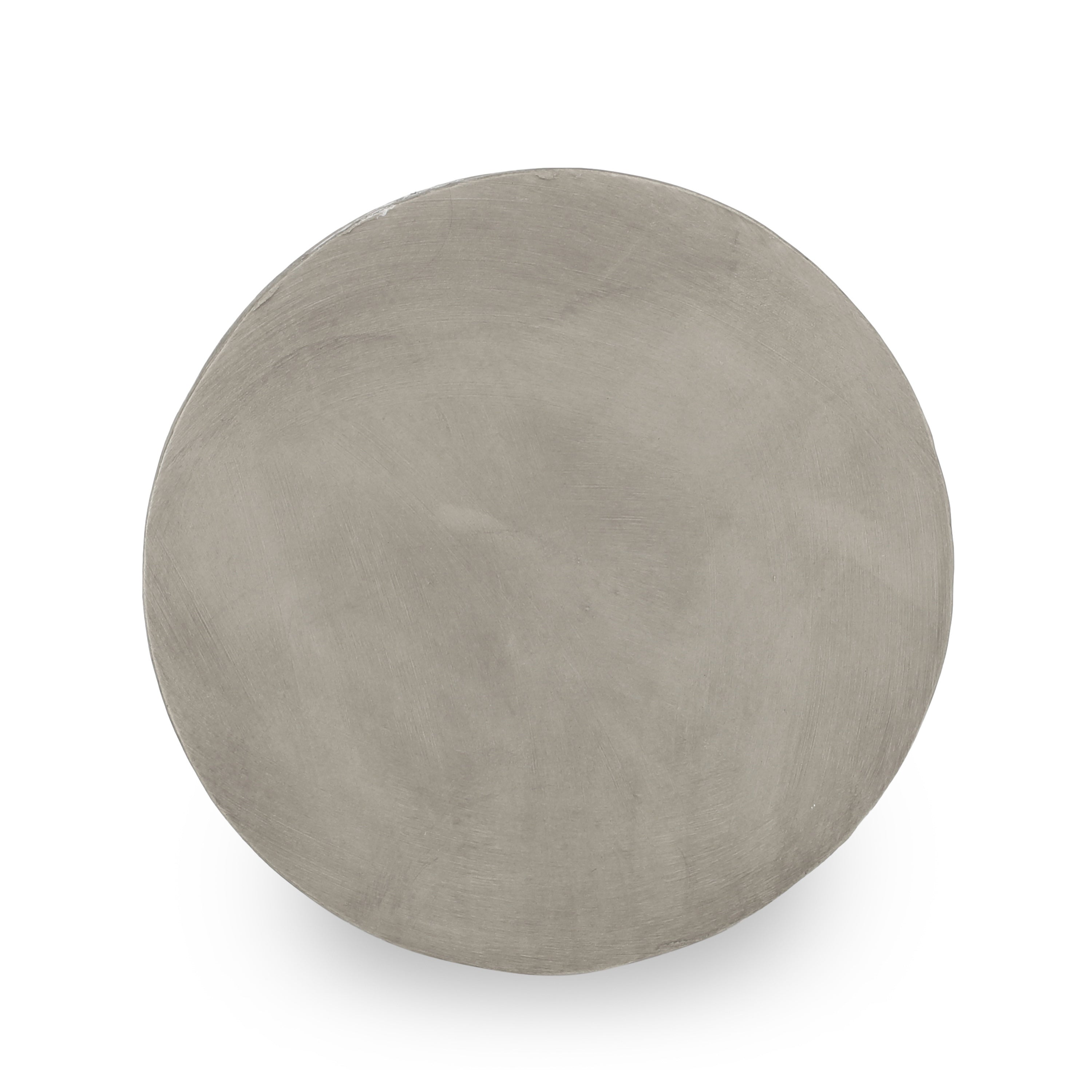 Contemporary Concrete Side Table - Grey