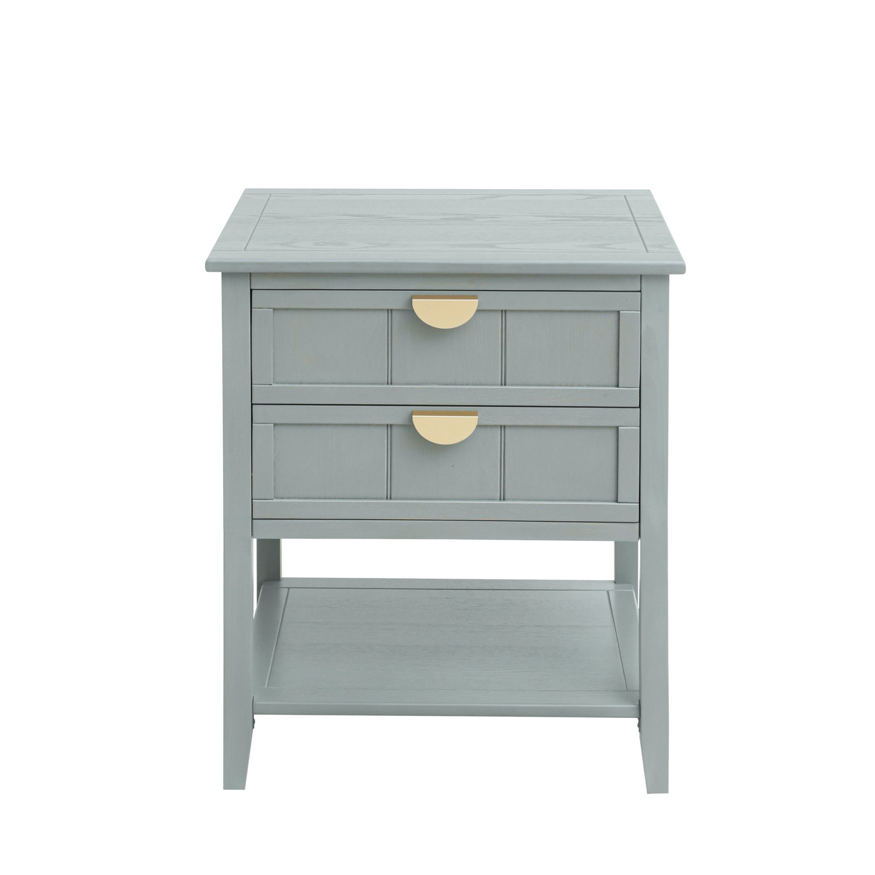 2 Drawer Side table American Style End table