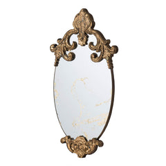 20" x 12" Decorative Oval Wall Mirror, Accent Mirror for Living Room, Entryway, Bedroom, Office