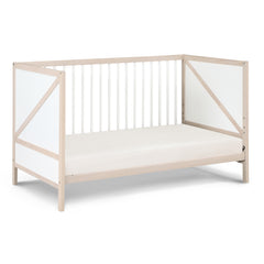 Zen 3-in-1 Crib - Washed Natural/White