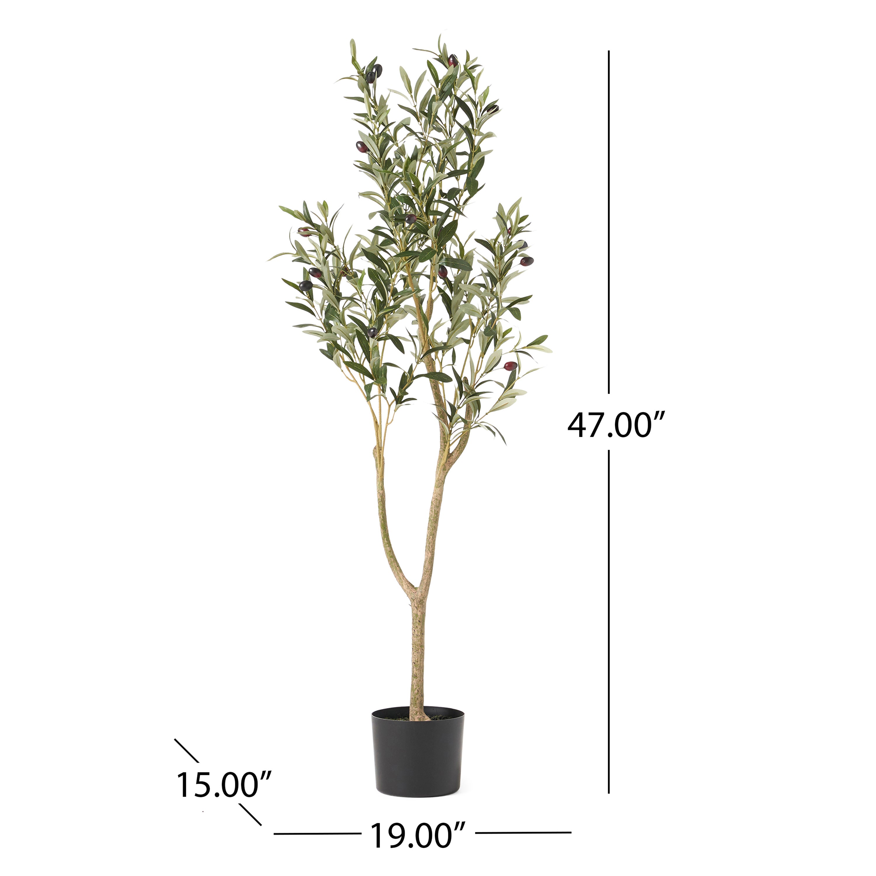 47" ARTIFICIAL OLIVE TREE