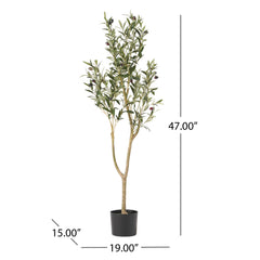 47" ARTIFICIAL OLIVE TREE