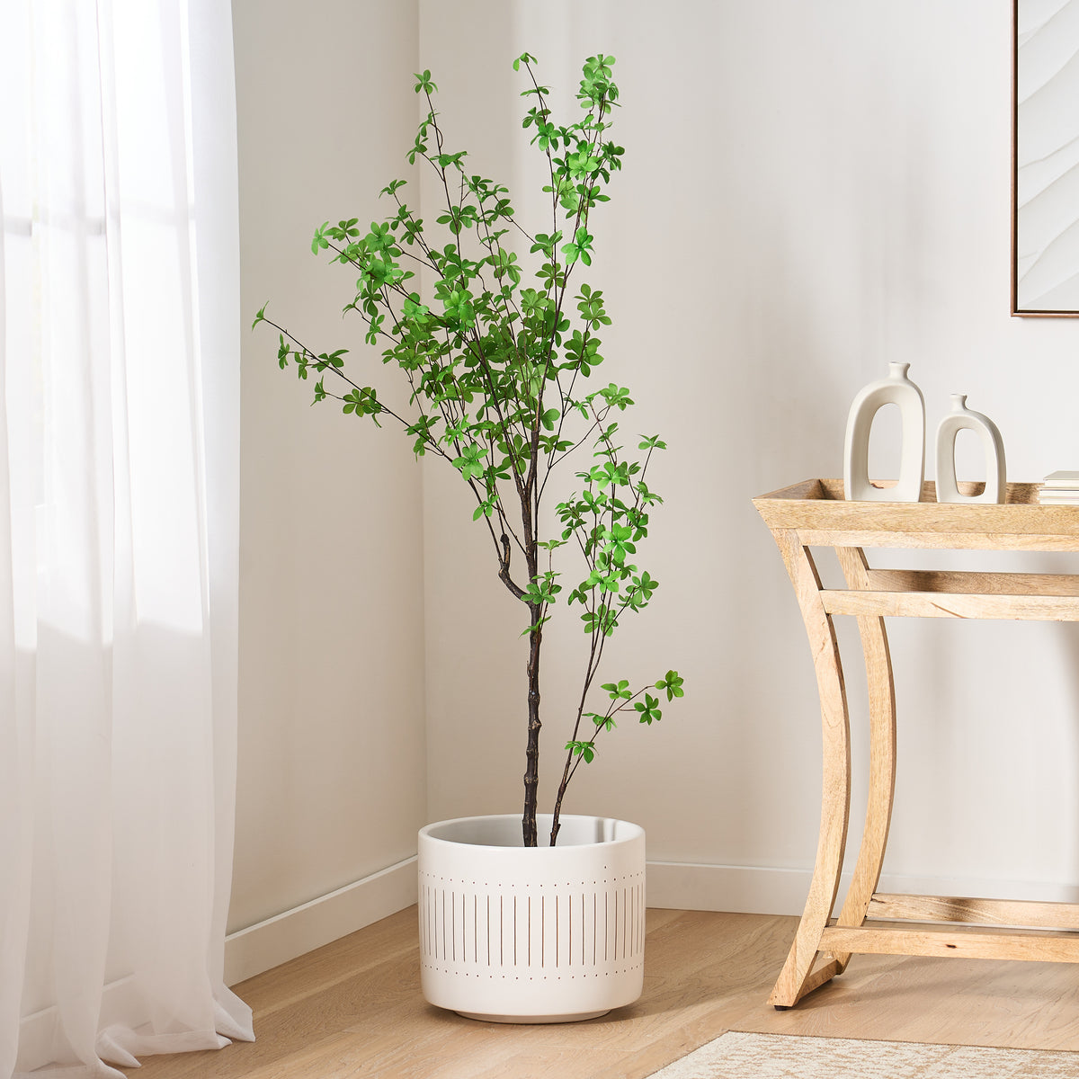 ARTIFICIAL DISC LEAF TREE