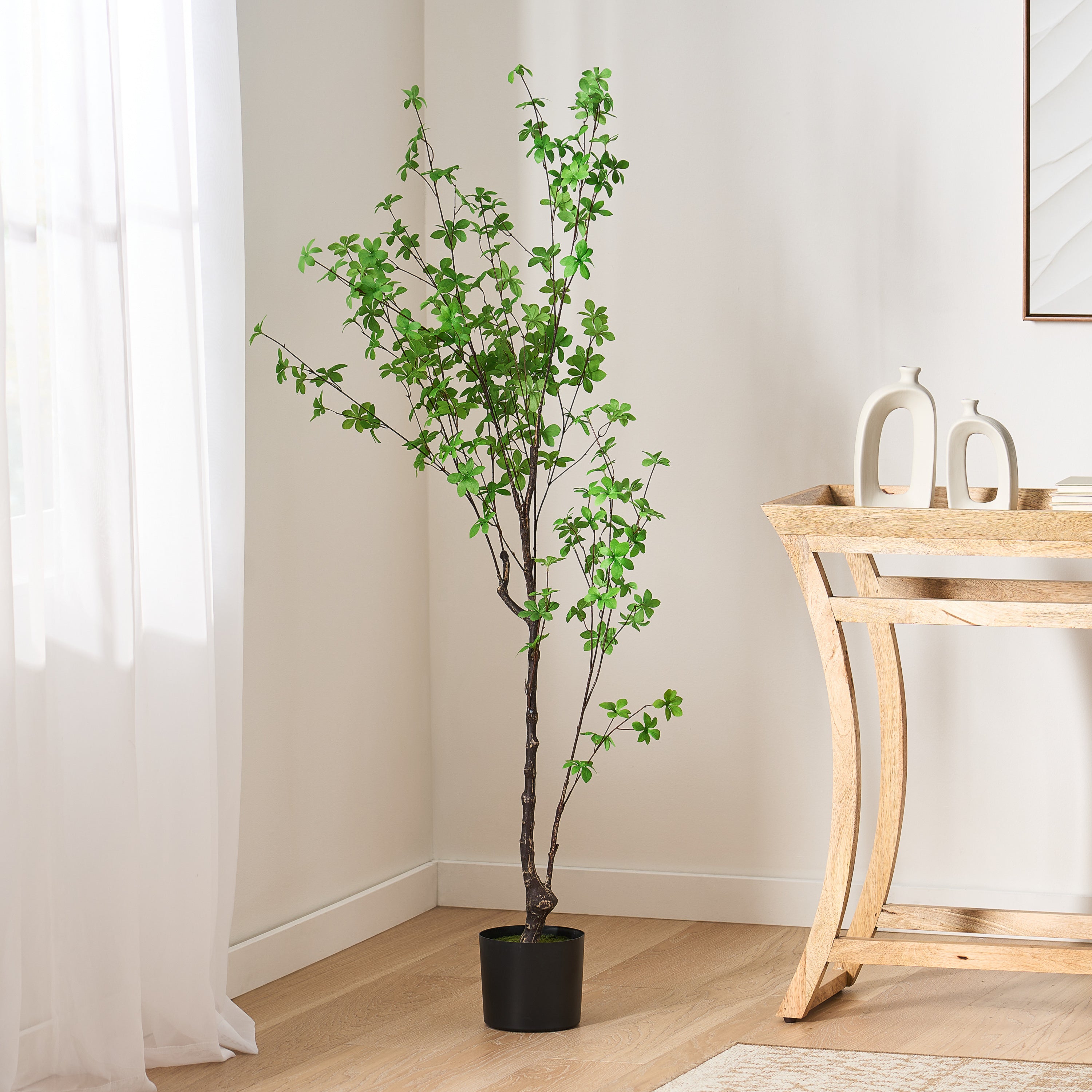 ARTIFICIAL DISC LEAF TREE