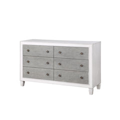 Rustic Dresser - Gray & White Finish