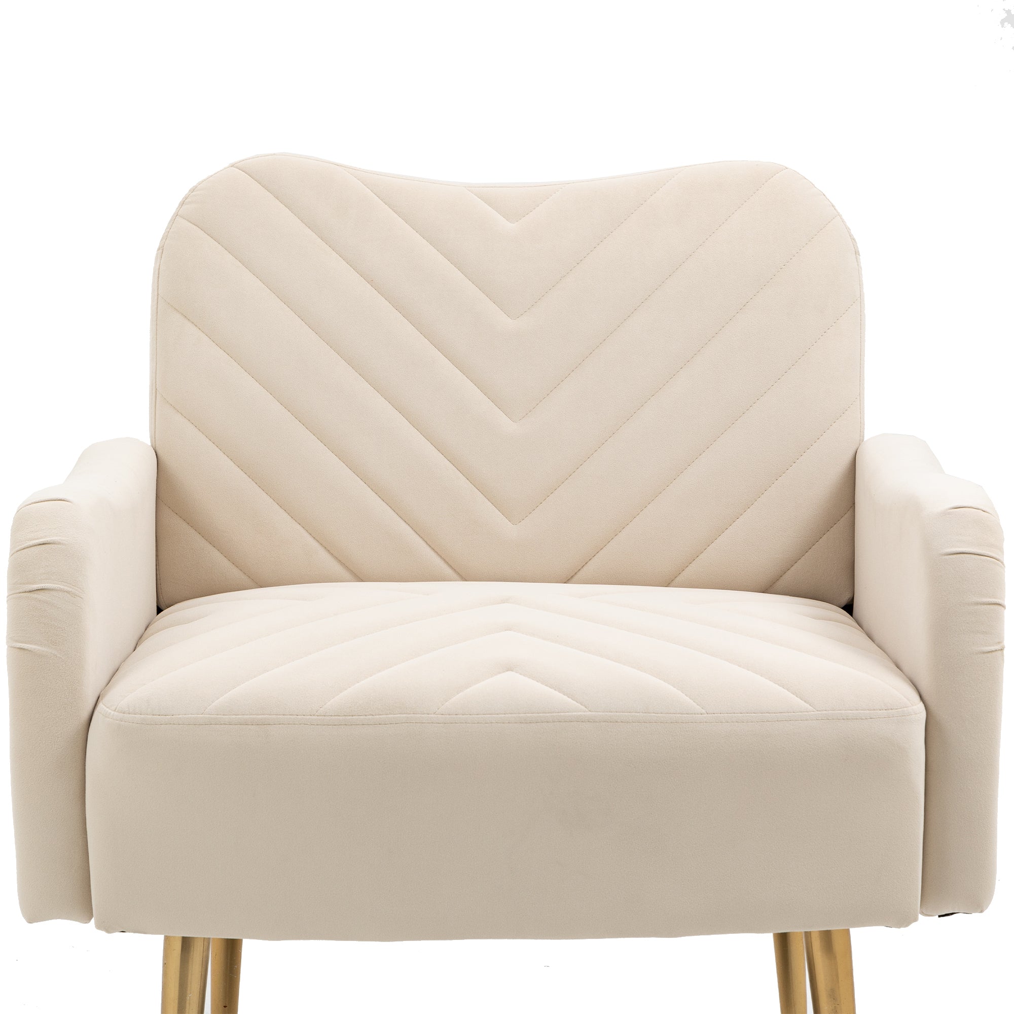 European Style Velvet Accent Chair