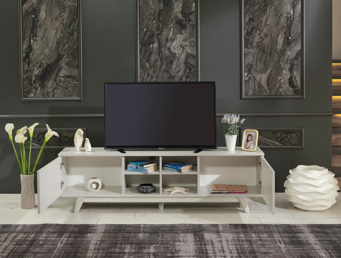 Grey Media Console