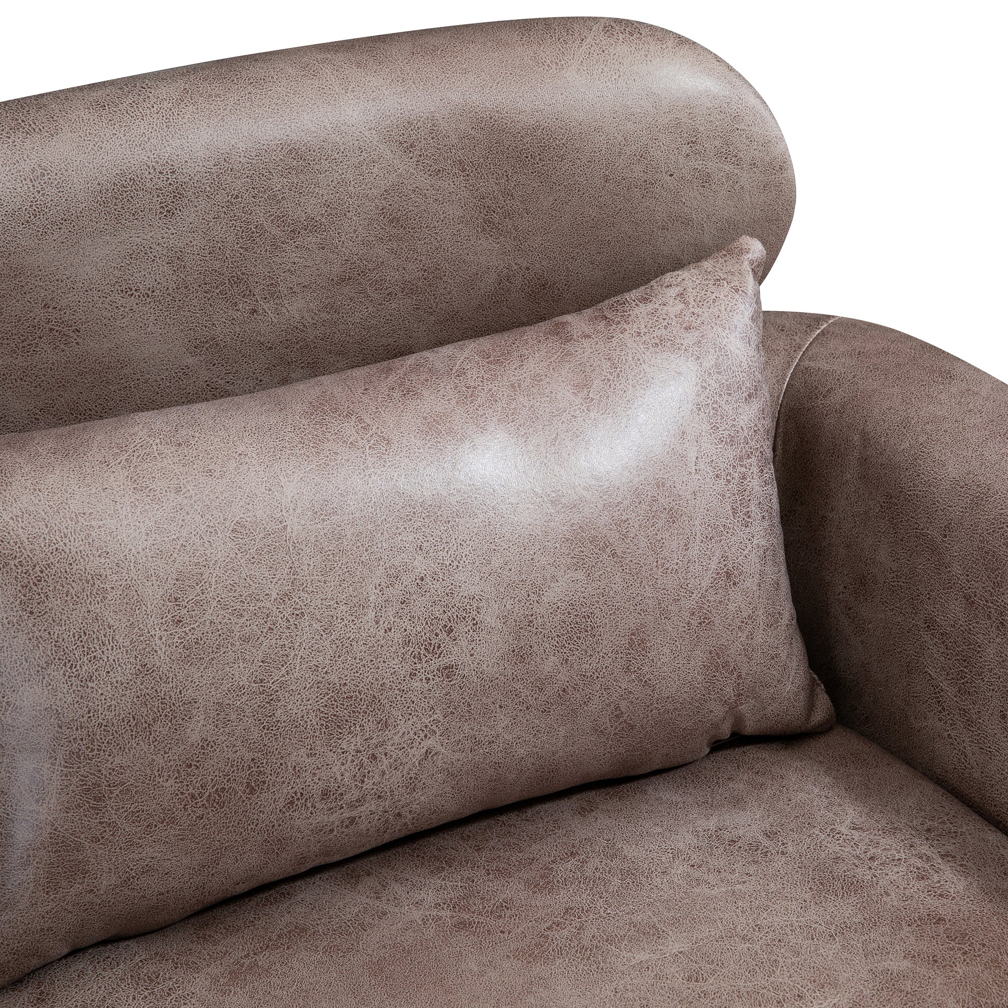 Taupe Bronzing Sofa