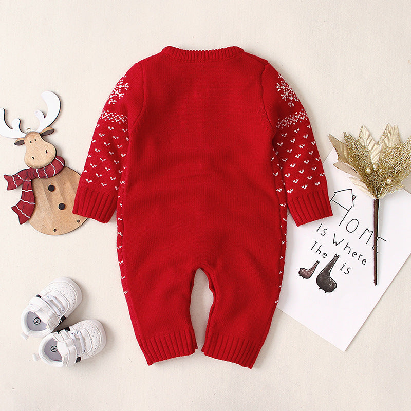 Christmas Newborn Baby Romper