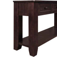 Console table with drawers