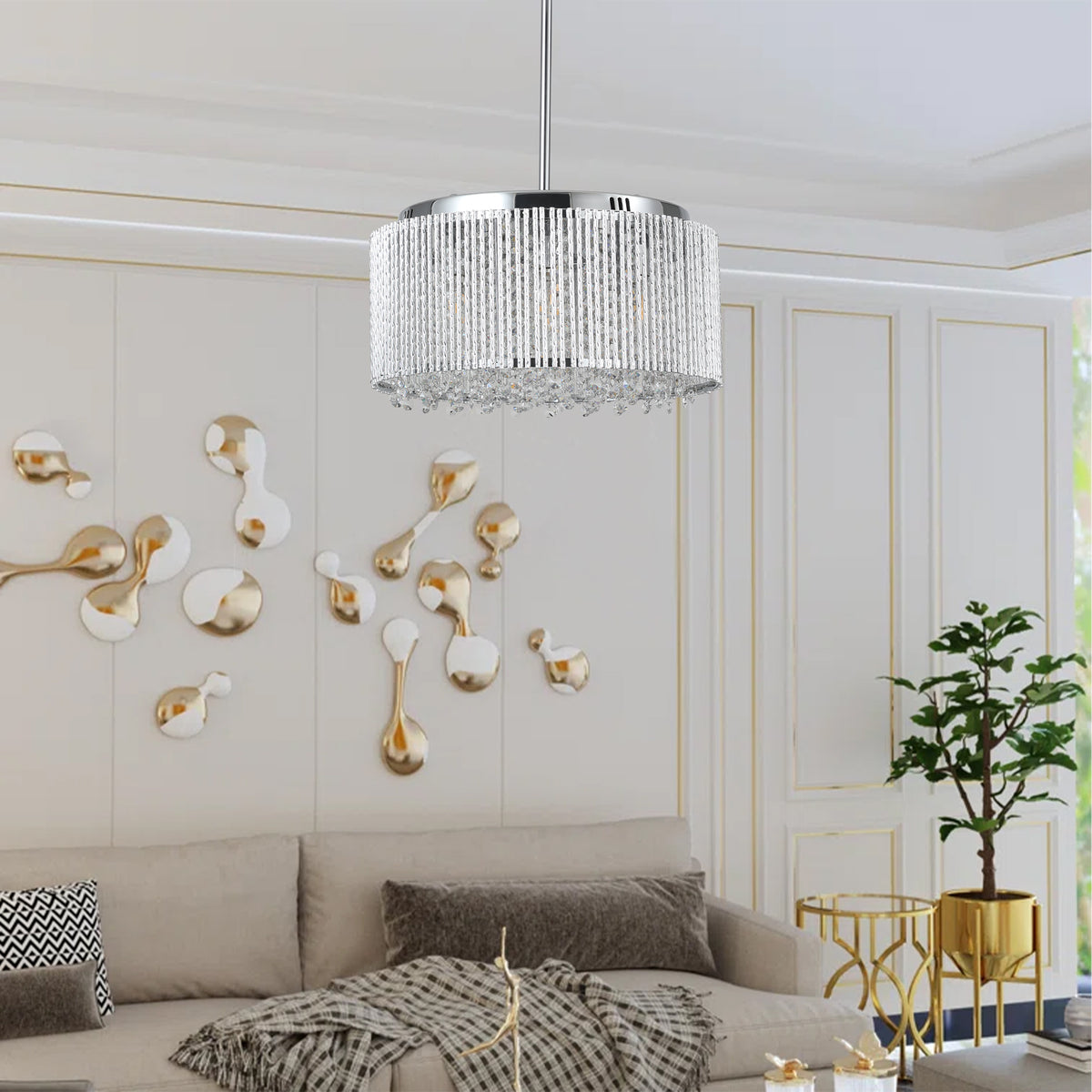 Modern Crystal Chandelier Shining Crystal II