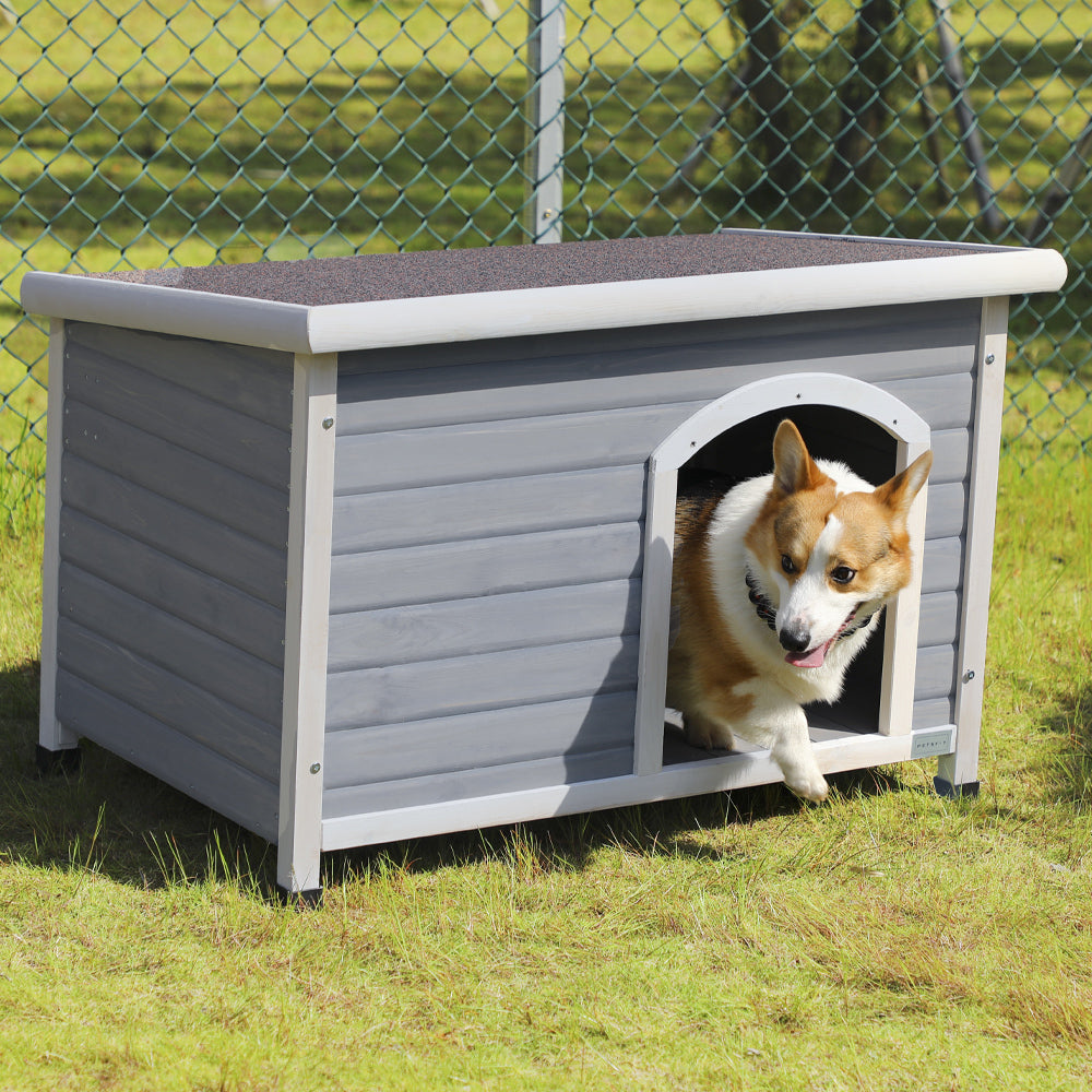 Wooden Dog Houses Weatherproof for Medium Dog