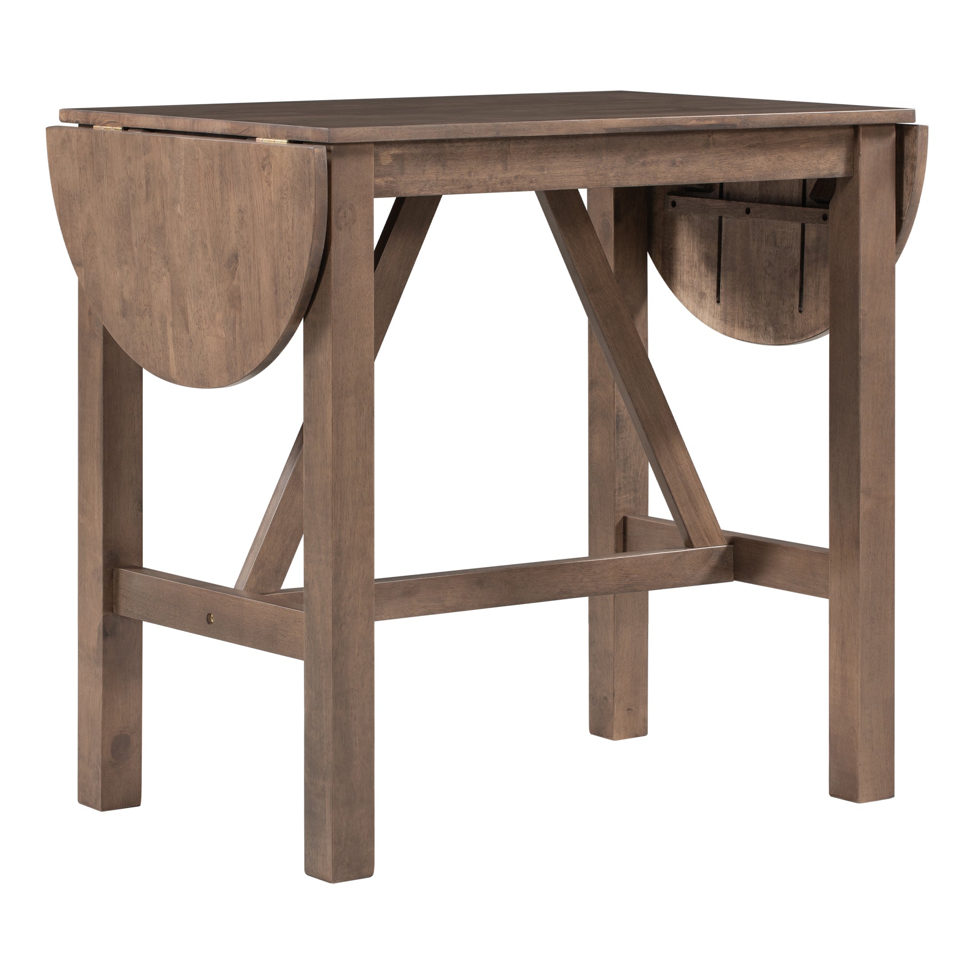 Wood Drop Leaf Table Set