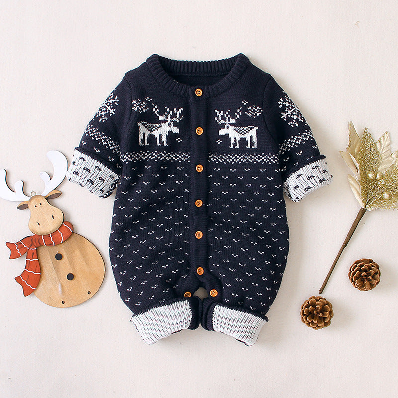 Christmas Newborn Baby Romper