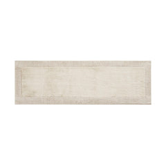 100% Cotton Tufted 3000 GSM Reversible Bath Rug - Natural