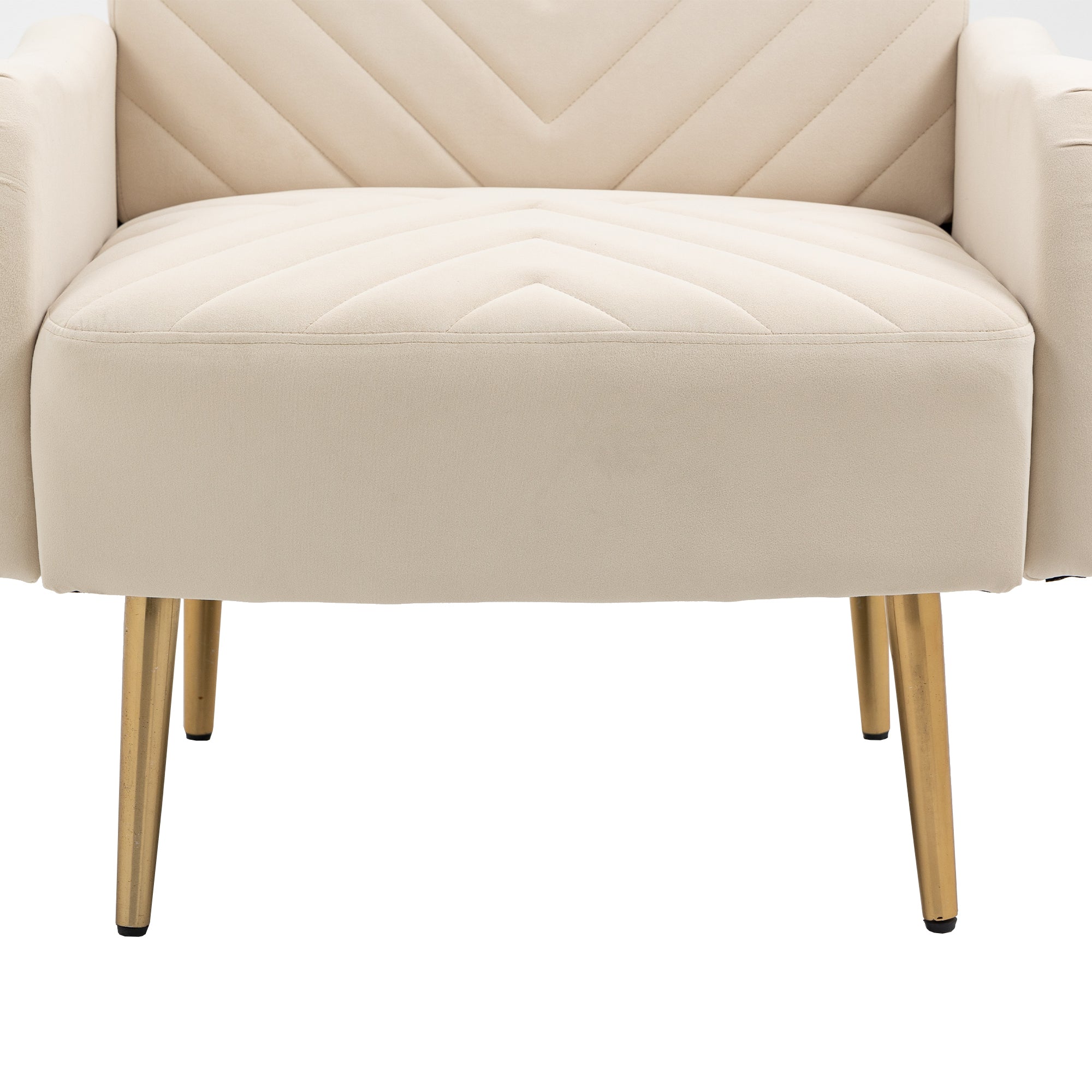 European Style Velvet Accent Chair