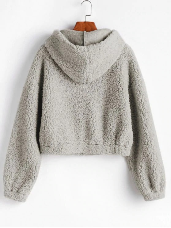 Short Plush Sweater