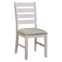 Design Dining Room Side Chairs (Set of 2) - Grayish White Finish