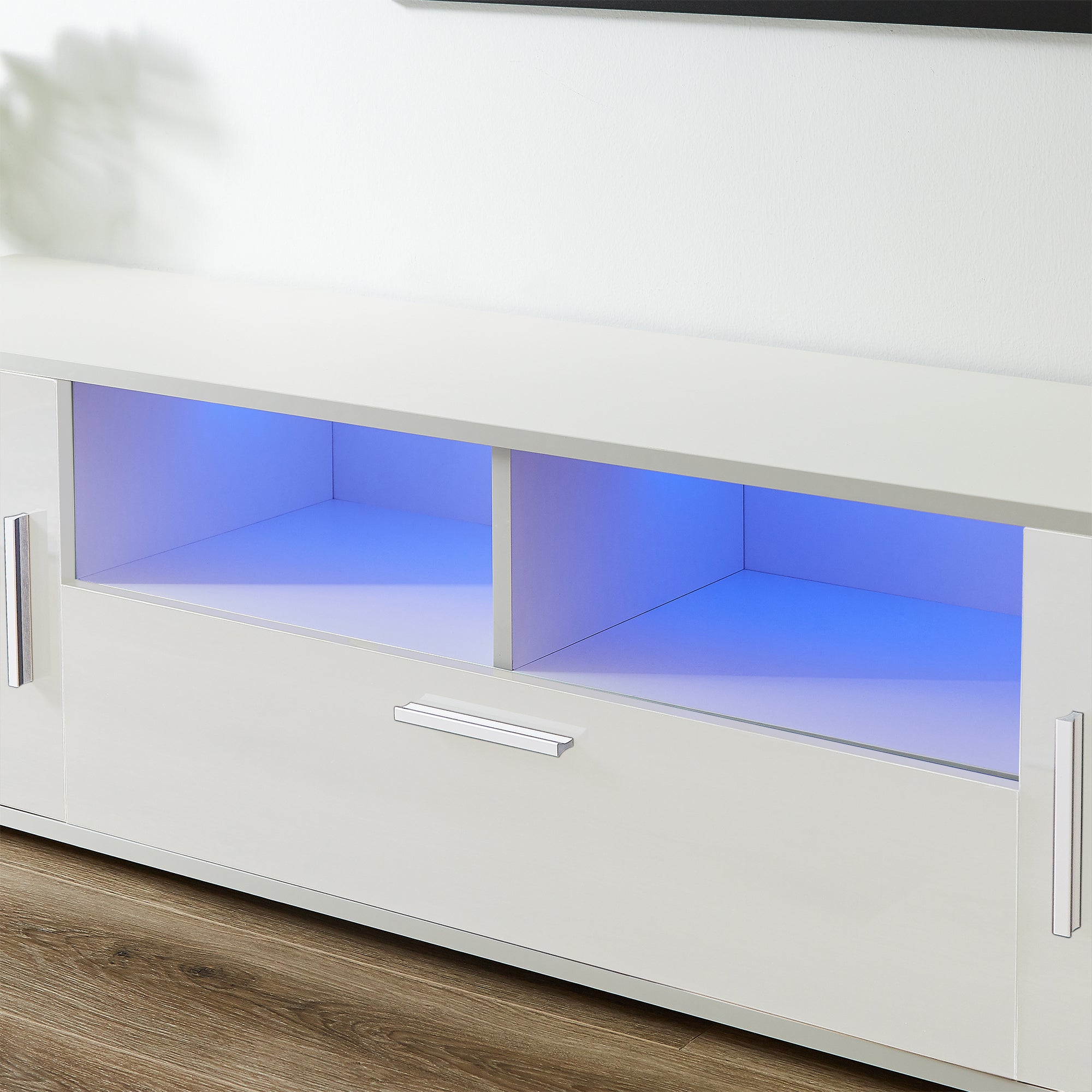 LED-Lit TV Stand