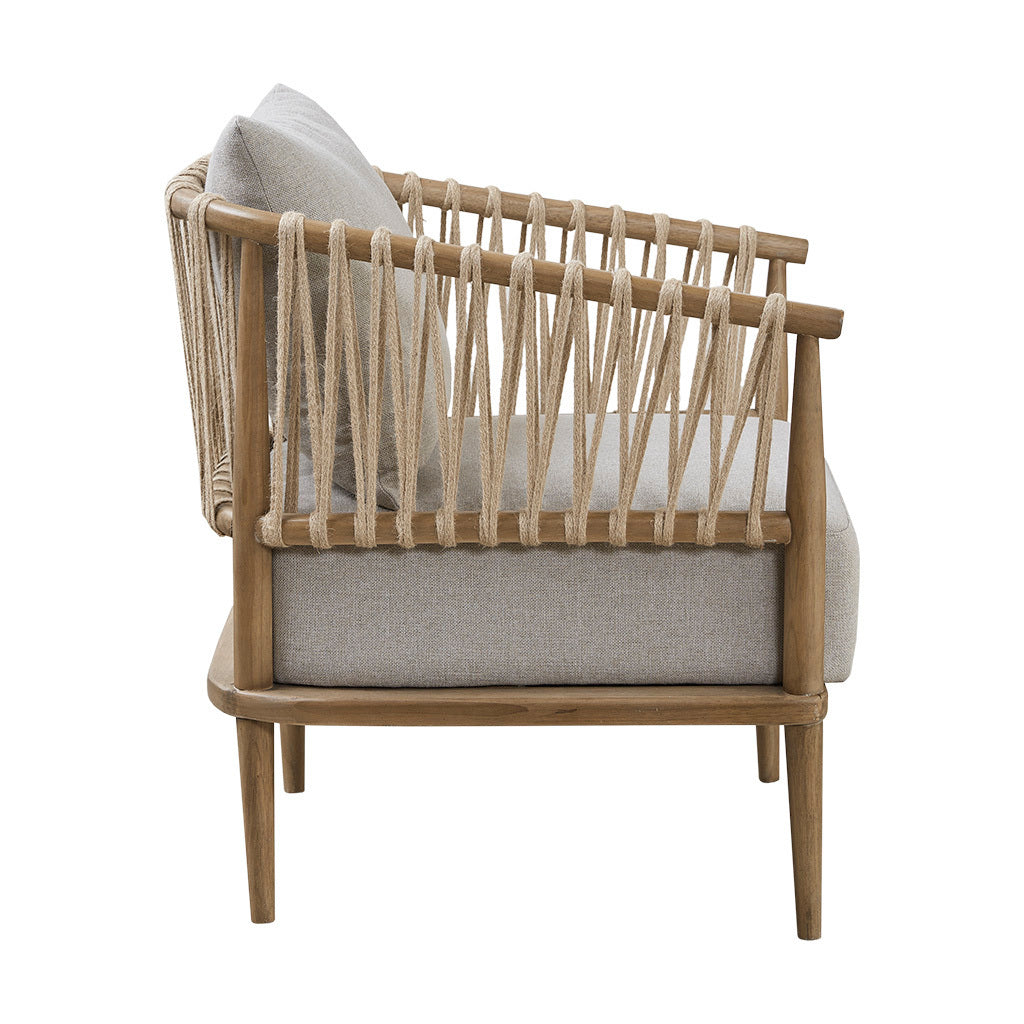 Modern Accent Arm Chair - Natural