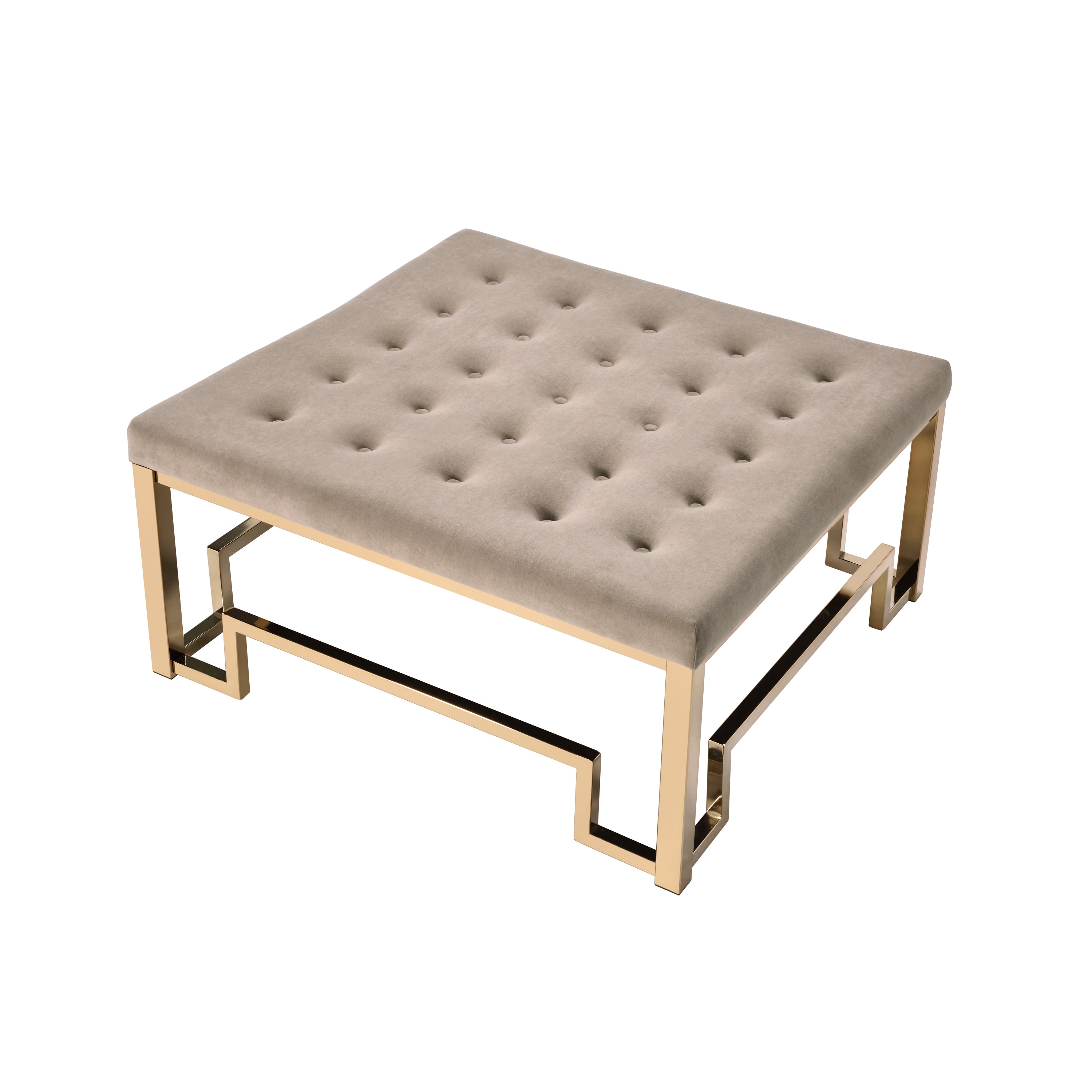 Champagne Ottoman