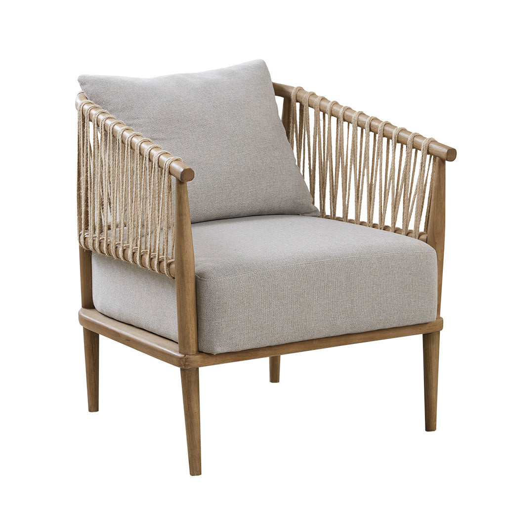 Modern Accent Arm Chair - Natural