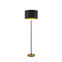 Hunts Metal Floor Lamp - Black