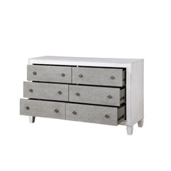 Rustic Dresser - Gray & White Finish