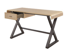 Industrial Style Desk - Gold Aluminum