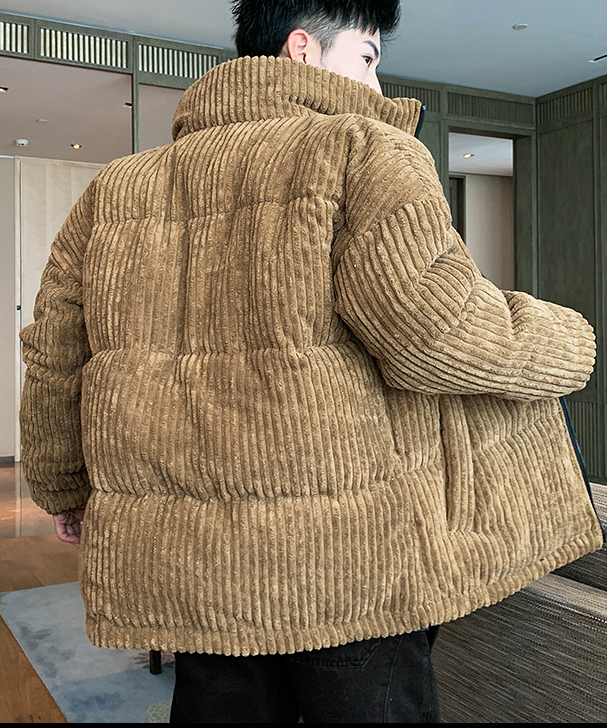 Men Corduroy Padded Jacket