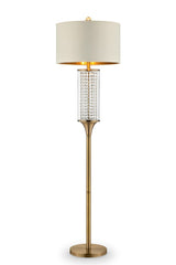 62.25-Inch Pluviam Crystal Floor Lamp