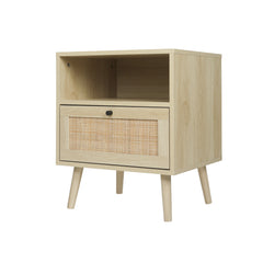 Natural Rattan Nightstand