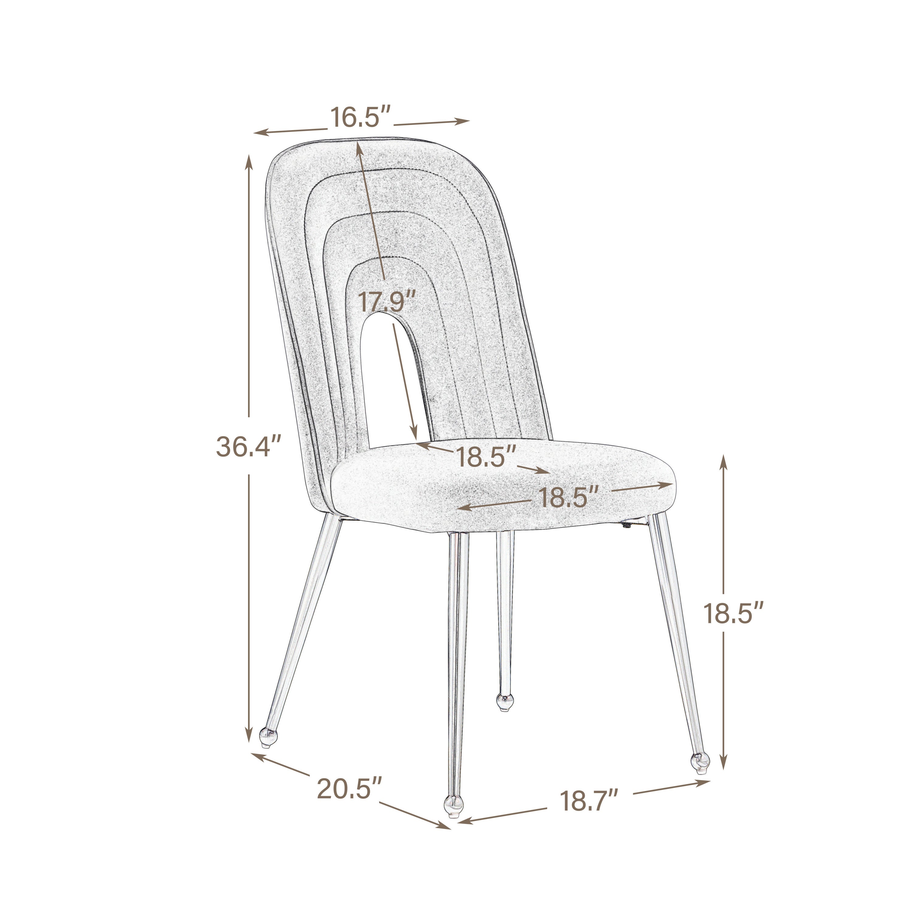 Mid Century Dining Chair