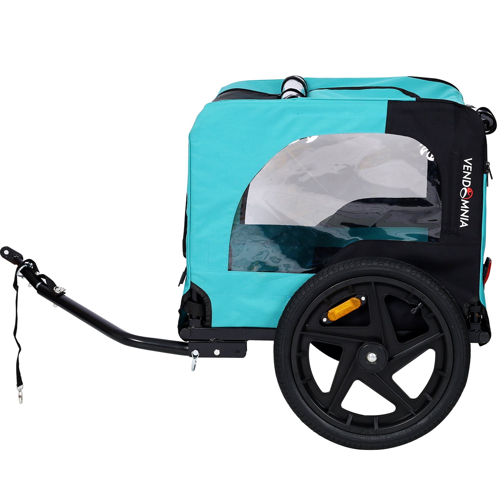 Foldable Pet Jogging Stroller Dog Carriers Bicycle - Light Blue