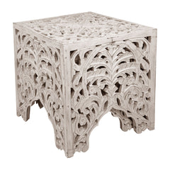 Floral cut-out table