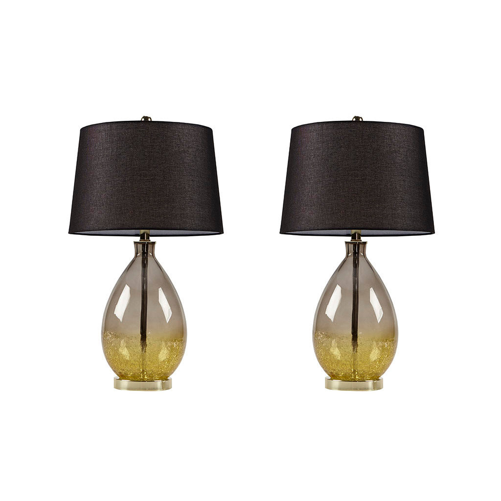 Ombre Glass Table Lamp (Set of 2) - Gold