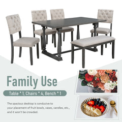 Dining table and chair set