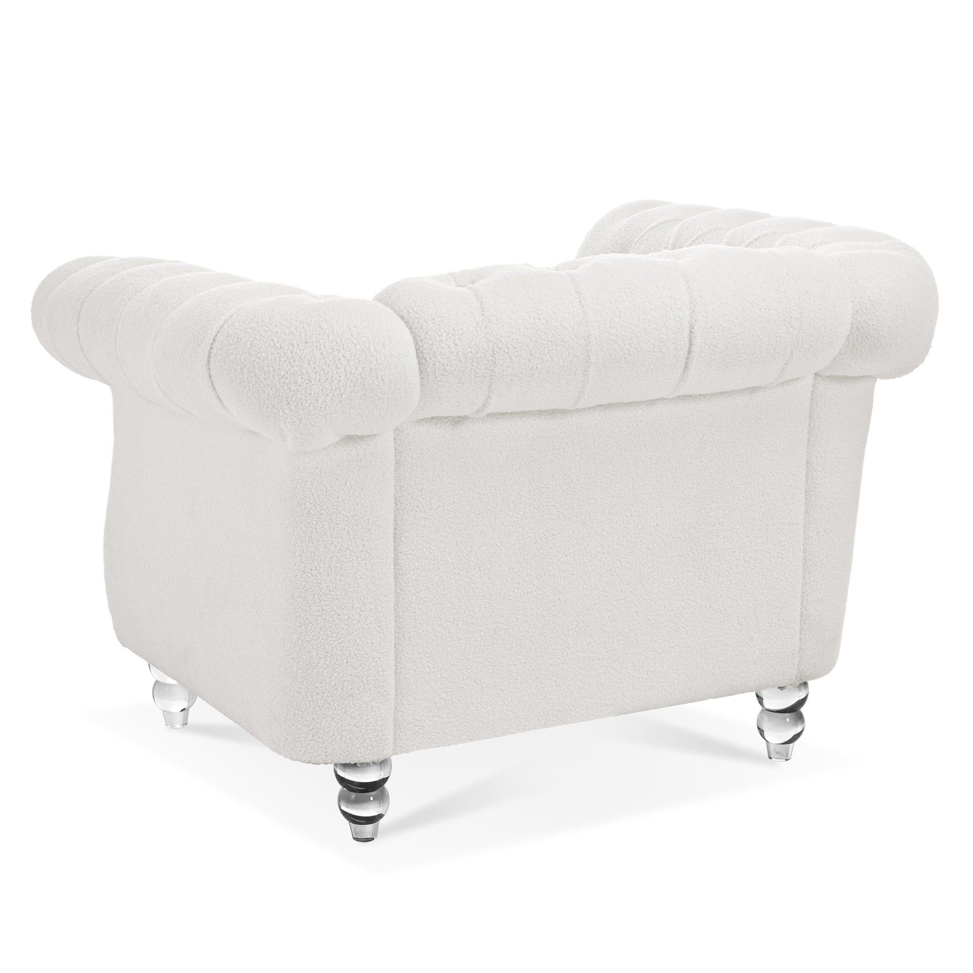 1 Seater Sofa For Living Room - White