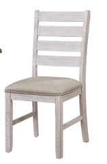 Design Dining Room Side Chairs (Set of 2) - Grayish White Finish