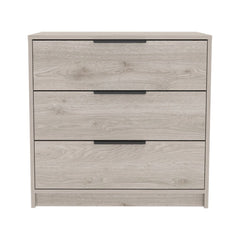 MAICOSY 27.5"W Modern 3 Drawers Dressers Small Closet Bedroom Furniture Grey